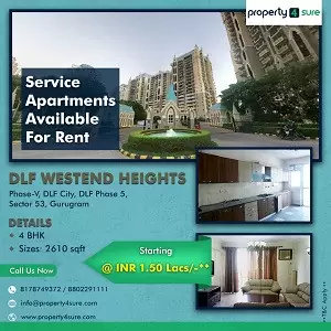 ₹ 100.000 Fully Furnished Apartment in Gurgaon